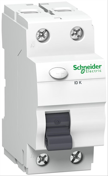 (NY) 2 st. JORDFELSBRYTARE SCHNEIDER ELECTRIC, ilD 2P 25A 30mA